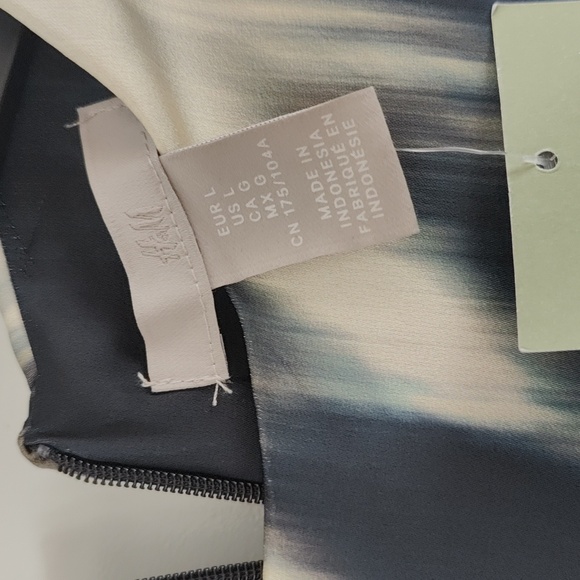 H&M Multicolor Abstract Dress NWT - Picture 3 of 5